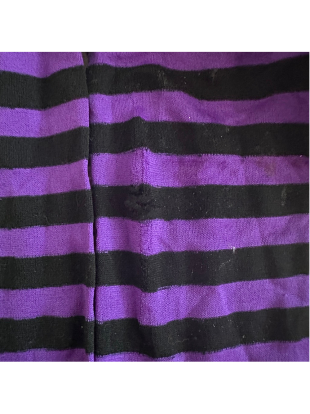 Girls Spirit Shreddy Witch Halloween Costume 3-4T Black Purple Dress Hat Tights - Picture 8 of 8